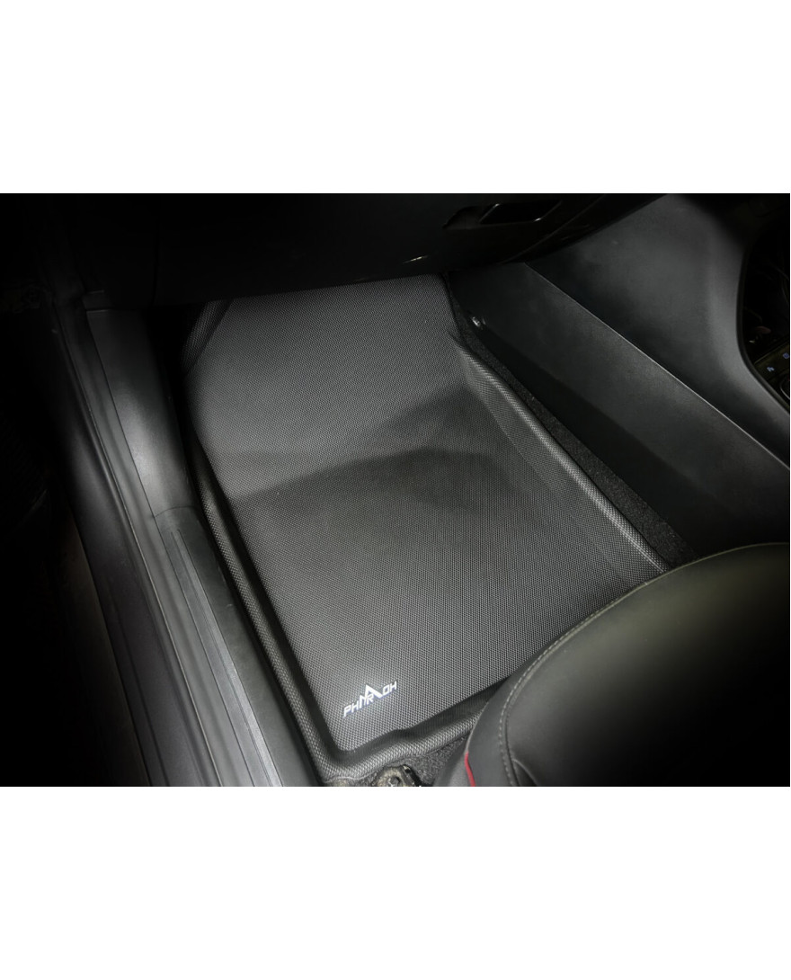 3D Pharaoh Lexus ES Series Car Floor Mats | Custom Fit, All-Weather, Non-Slip, Odorless, Eco-Friendly | 3 PCS